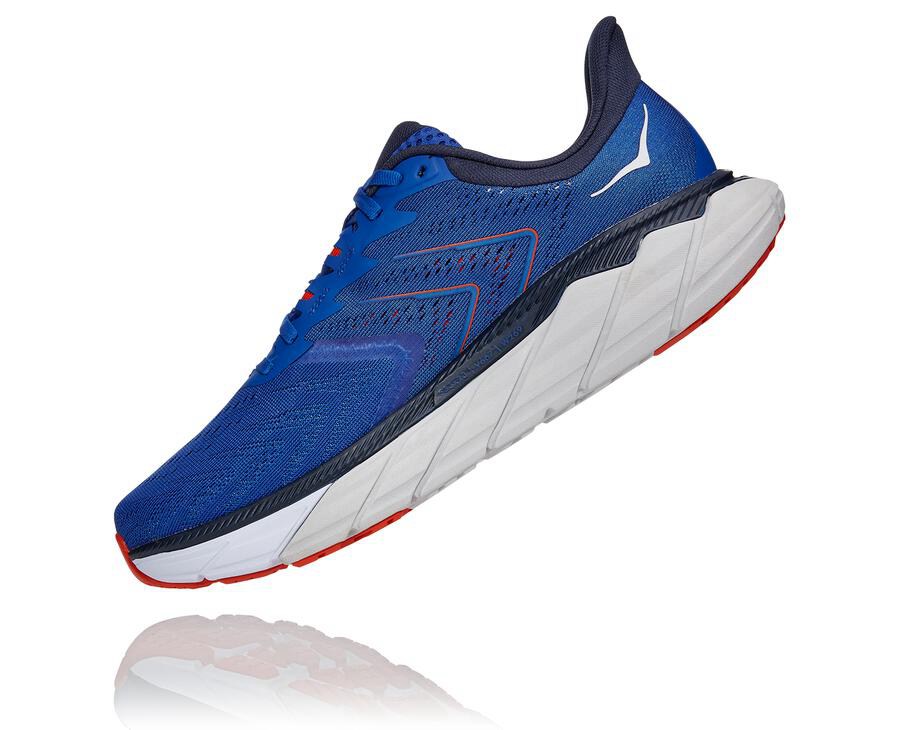 Tenis Hoka One One Hombre Azules - Arahi 5 - XWUZ32047